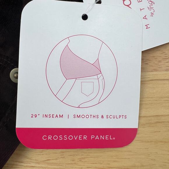 Isabel Maternity Crossover Panel Skinny Jeans - Size 10/30R - NWT - Picture 2 of 9